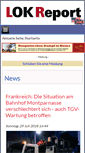 Mobile Screenshot of lok-report.de